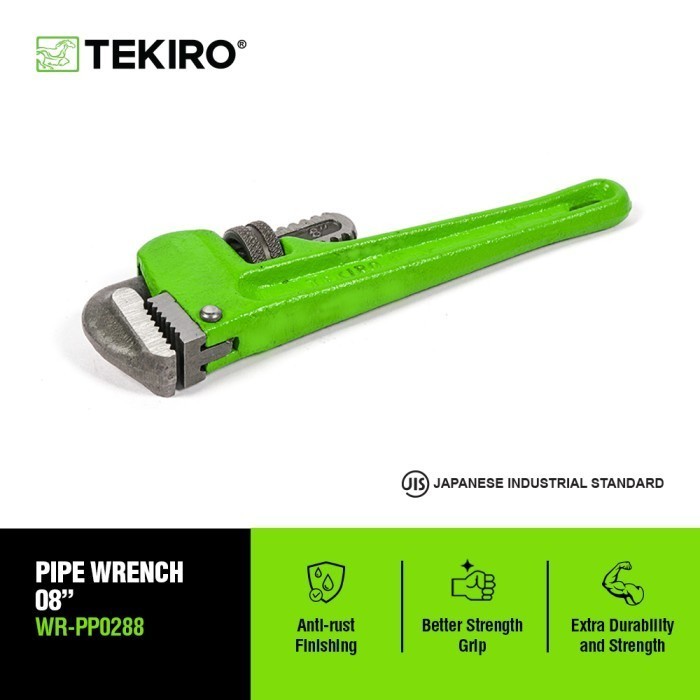 TEKIRO ประแจท่อ 8 INCH / 10 INCH / 12 INCH / 14 INCH / INCH - ประแจท่อ - เครื่องมือสําหรับเปิดท่อ BO