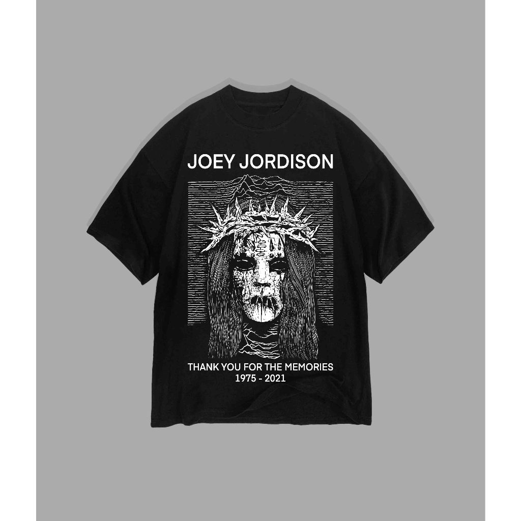 เสื้อยืด Tribute Joey Jordison Spoof Joy Division