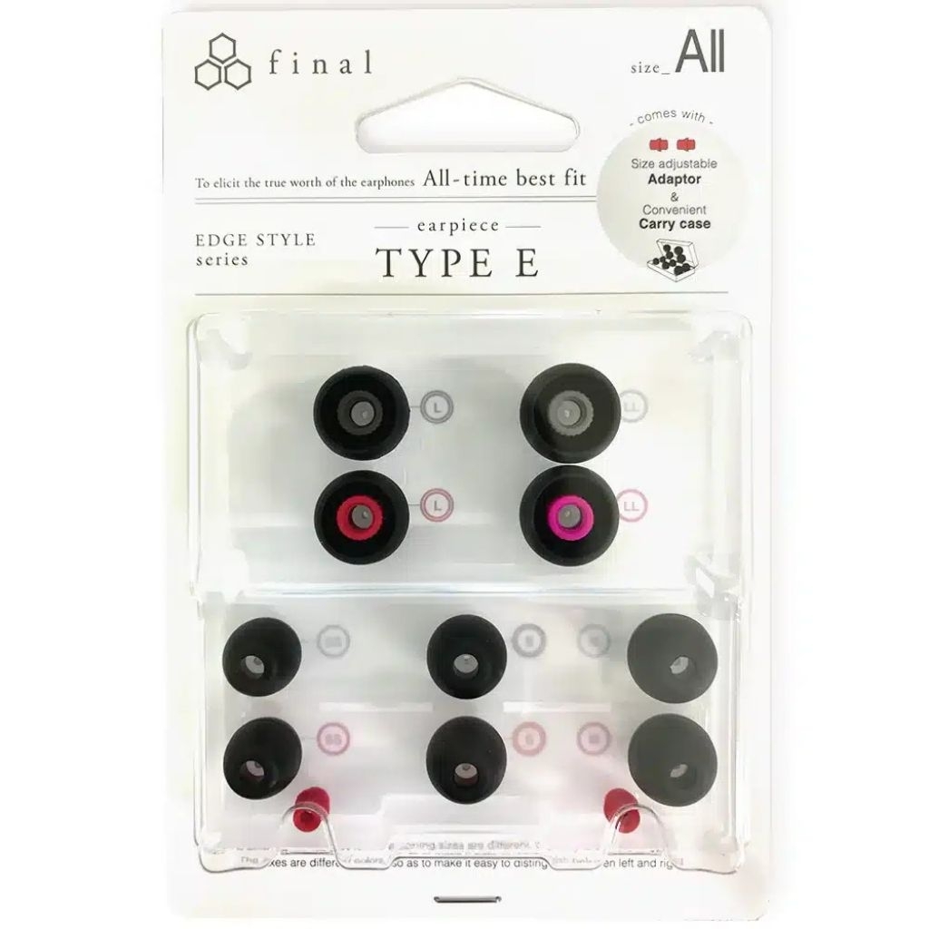 [คู่] จุกหูฟัง Final Audio Type E