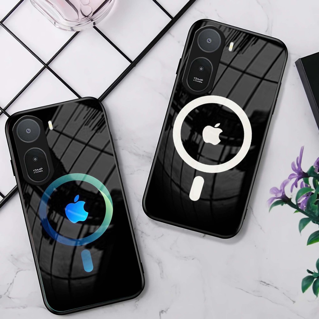 HP MG01 Softcase Glass สําหรับ Redmi A7 PRO - Poco C85X เคสโทรศัพท์ - Redmi A7 PRO ชาร์จโทรศัพท์ - P