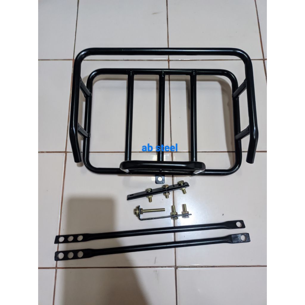 ตะกร้าจักรยาน/BICYCLE RACK. สําหรับ SELI, MTB, COMUTER, FEDERAL, MINION, และจักรยานอื่นๆ