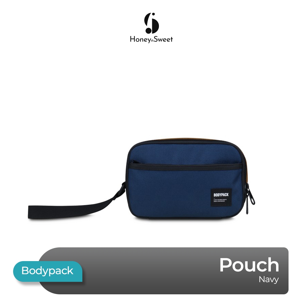 Combine Dopp Kit Travel Pouch Bag Hand Bag Small 2L - สีกรมท่า