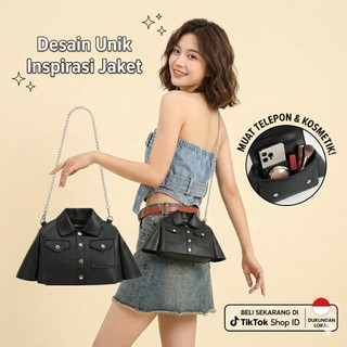 Chicbags-[READY]Hadiah Lebaran Aroana Bag\Niche Desain Tas Wanita Musim Panas \Tas Serbaguna Fashion Pakaian Styling Utusan\Rantai Desain Pakaian Tas Kebaruan Mini PU Modis