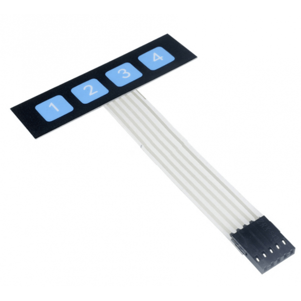 คีย์บอร์ด Matrix Array Keypad 1x4