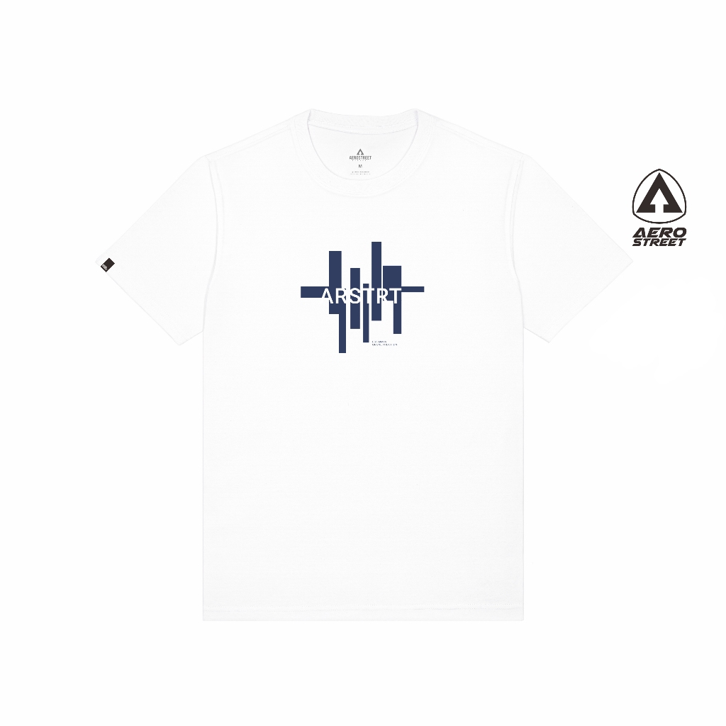เสื้อยืด Aerostreet Elio White Kaos ABAAA