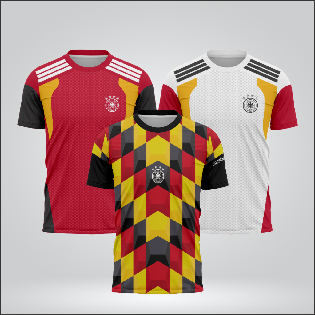 GERMANY TRAINING JERSEY, OPTIMACT WORLD CUP 2026 FULL PRINTING