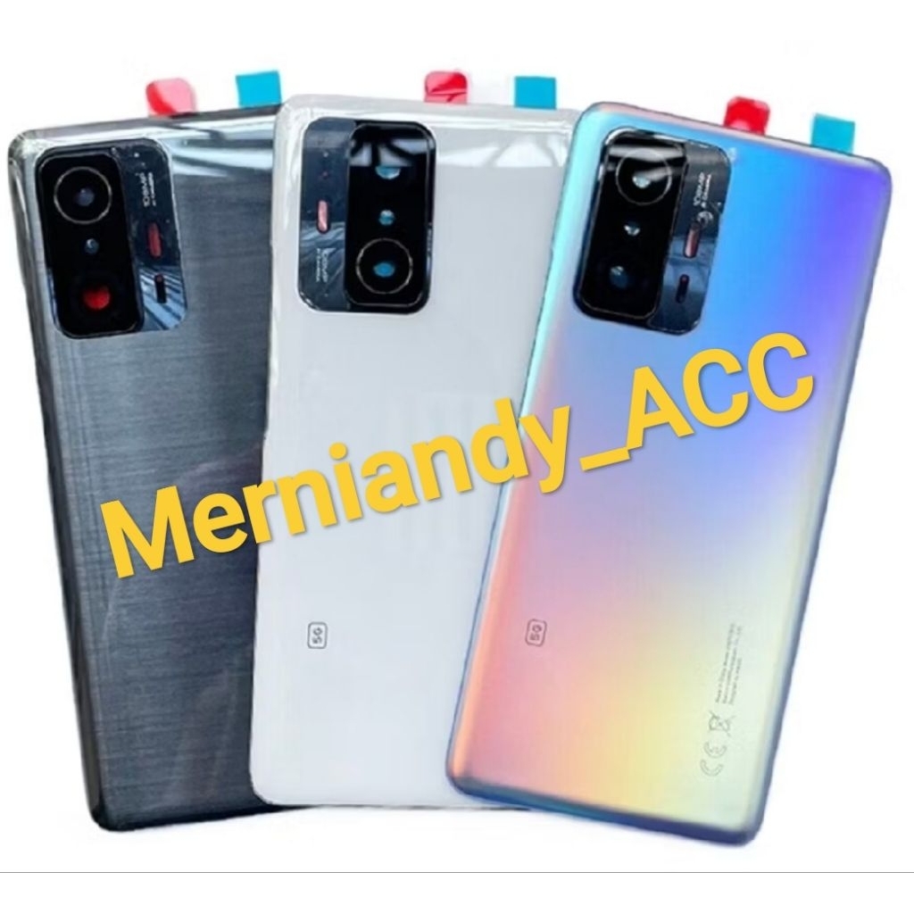 Backdor ฝาหลัง Xiaomi Mi 11T / Mi 11T Pro ฝาหลัง Cessing + โครงกระจกกล้อง