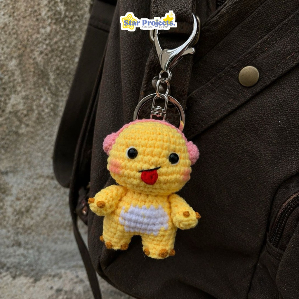 GANTUN Amigurumi Nailong | พวงกุญแจถักตุ๊กตา Nailong