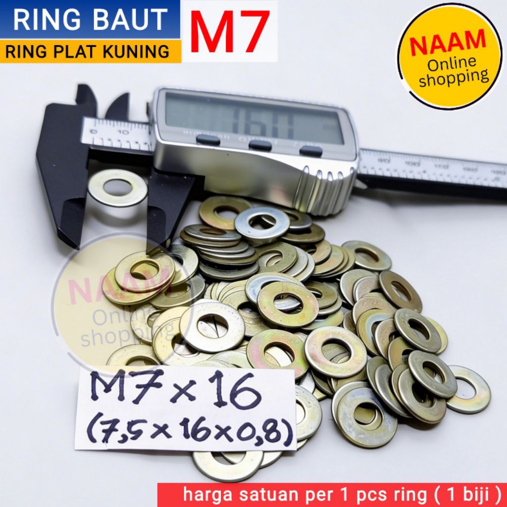 (RING M7) M7 BOLT RING - 11 KEY BOLT PLATE RING - 7MM BOLT NUT RING 11 WRENCH - WASHER RING