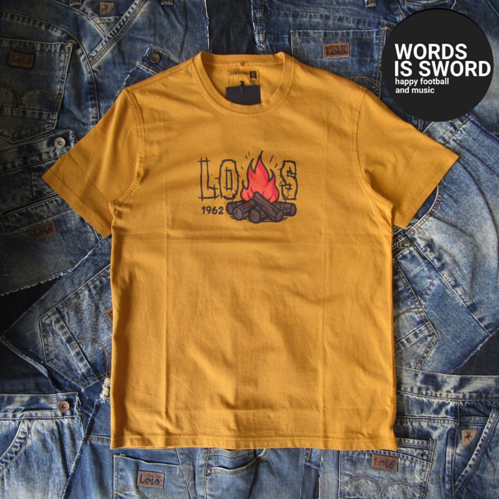 LOIS JEANS เสื้อยืด MUSTARD - KSL2490 -