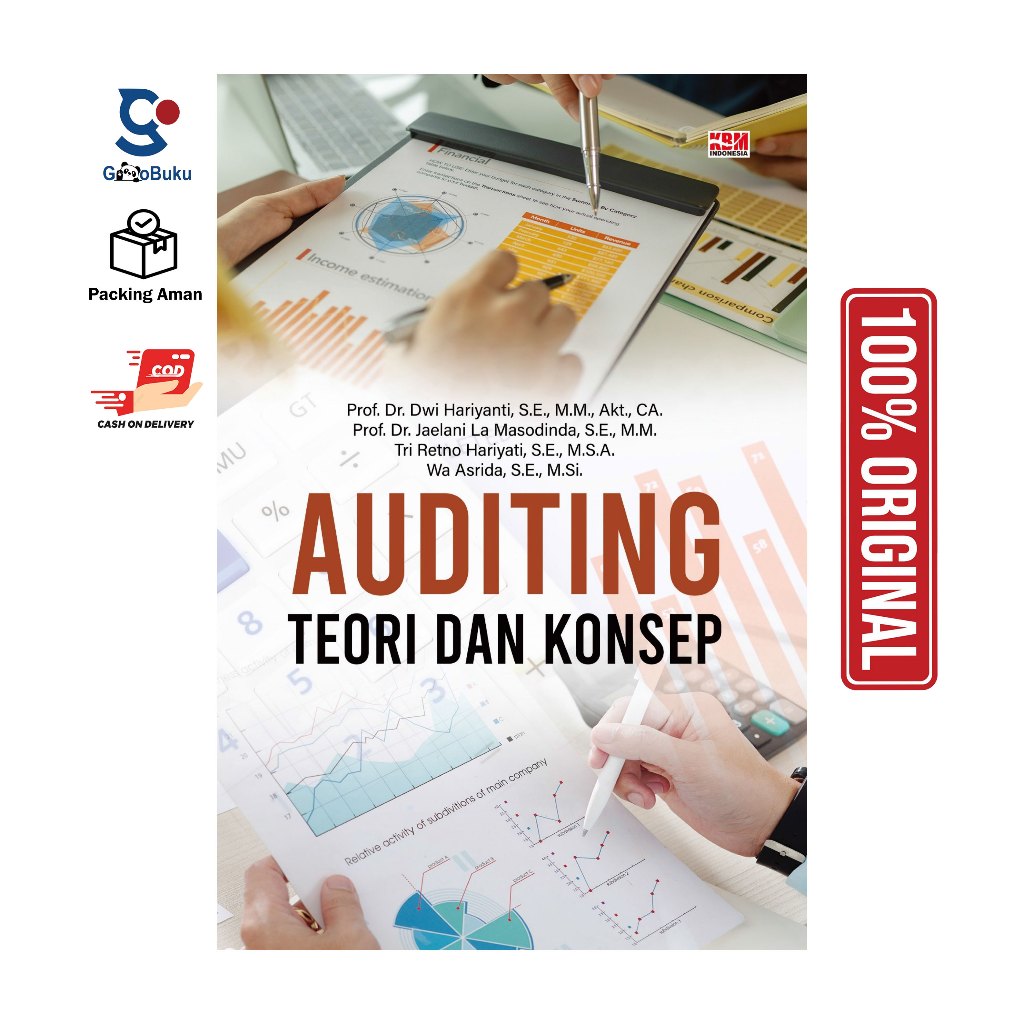 อดิติ้ง หนังสือ ทฤษฎีและแนวคิด ล ศ. ดร. Dwi Hariyanti, SE, MM, Akt, CA . l 153 หน้า