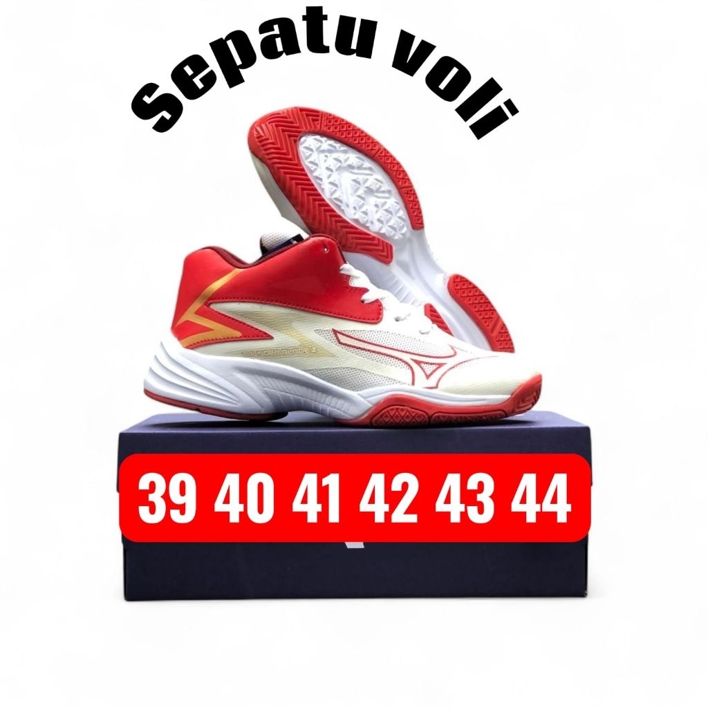 รองเท้าวอลเลย์บอล Mizuno Thunder blade z รองเท้าวอลเลย์บอล Mizuno WLZ รองเท้าวอลเลย์บอล Mizuno ที่ขา