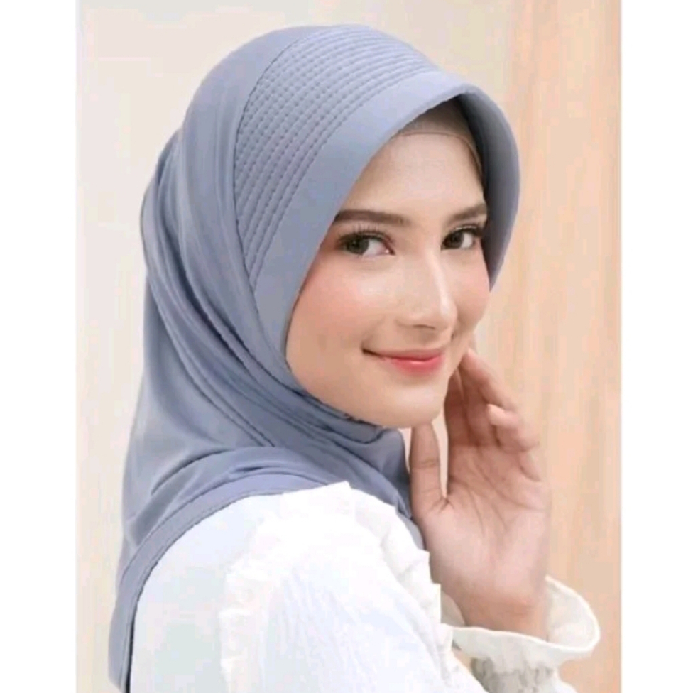 ทันที Bergo hijab Sport Pet ขนาดใหญ่ S/Sport hijab Sports/Bergo Sport Jersey hijab/School Sport Berg