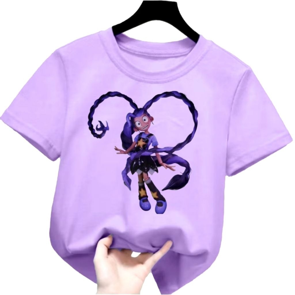 FAMILY89_STORE/LILY LOVE BRAIDS POPPY PLAYTIME CHAPTER 5 UNISEX และผู้ใหญ่ CHILDREN/TOPS สําหรับเด็กผู้หญิงและผู้ใหญ่ POPPY PLAYTIME