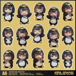 Sticker Pack Gugu Gaga Karakter Animasi Stiker Gugugaga Lucu Anti Air Keren Bisa Custom