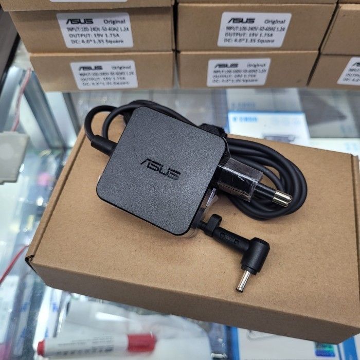 (รับประกัน 6 เดือน) Original Asus Laptop Charger ปลั๊กเล็กรอบ X200CA X453M X441 A442U A456U A412 A40