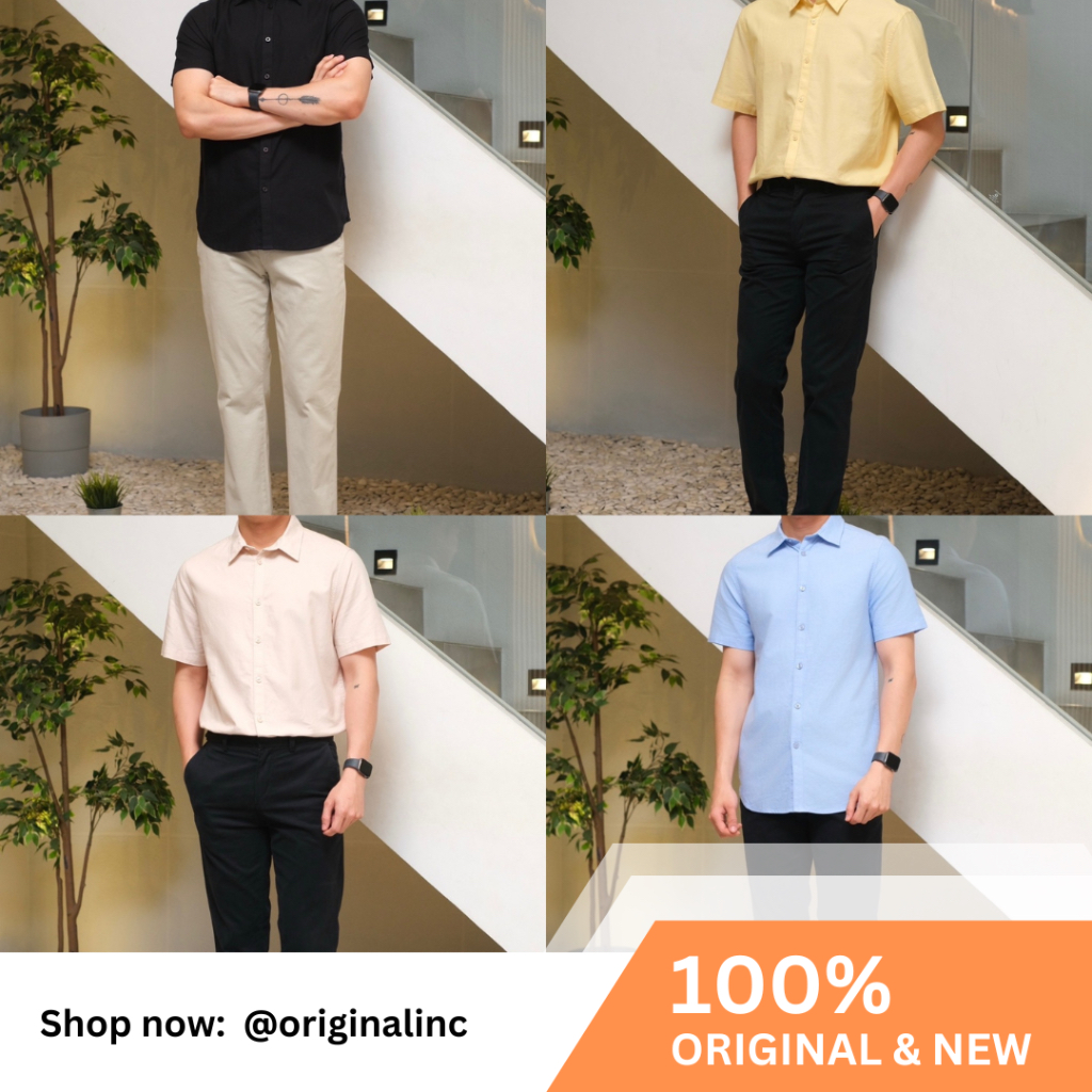SPL เสื้อเชิ้ตคอปกทรงเข้ารูป SPL-SS-02