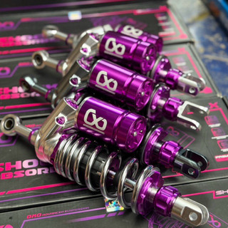 shock skok belakang OXO violet ungu edisi 305 330 mm klik fungsi