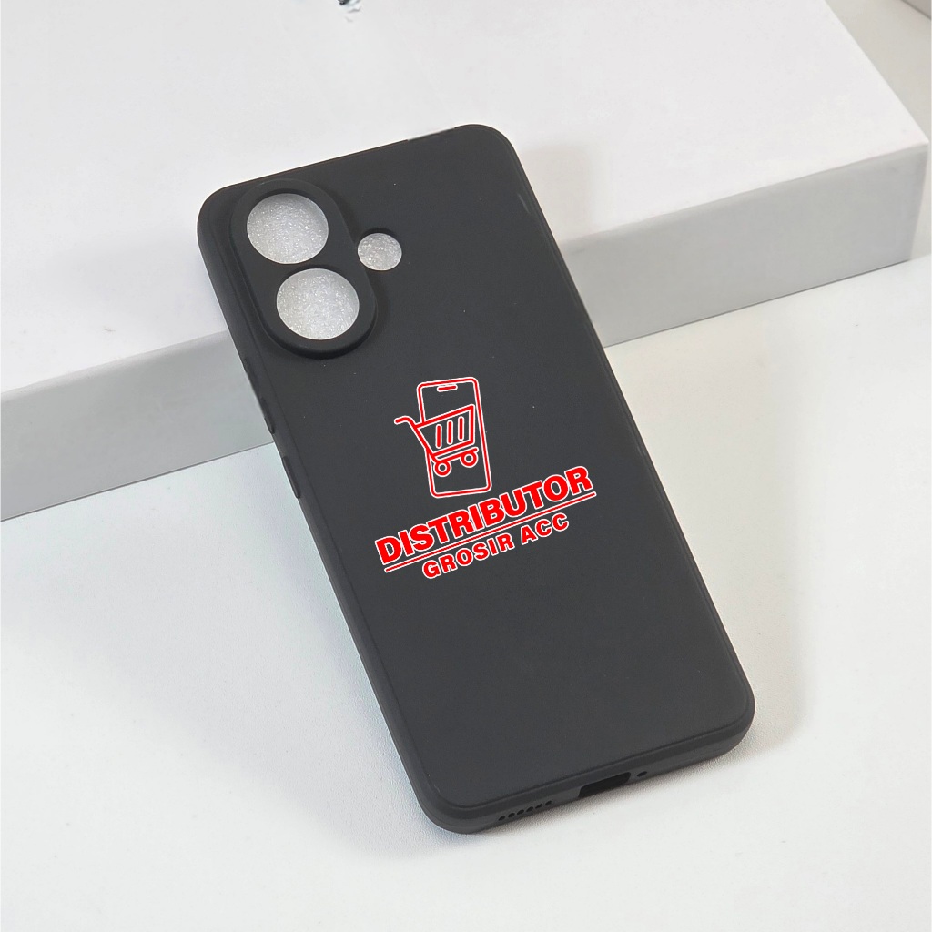 VIVO V60 LITE CASE MACAROON BLACK PREMIUM SOFT CASE สีดํา VIVO V60 LITE MSB