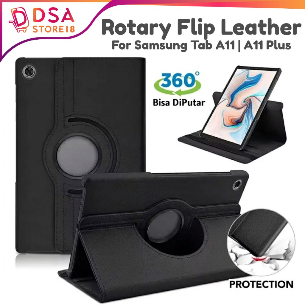 เคส Samsung Tab A11 A11+ / เคส Samsung Tab A11 Plus Rotary 360° เคสฝาพับ