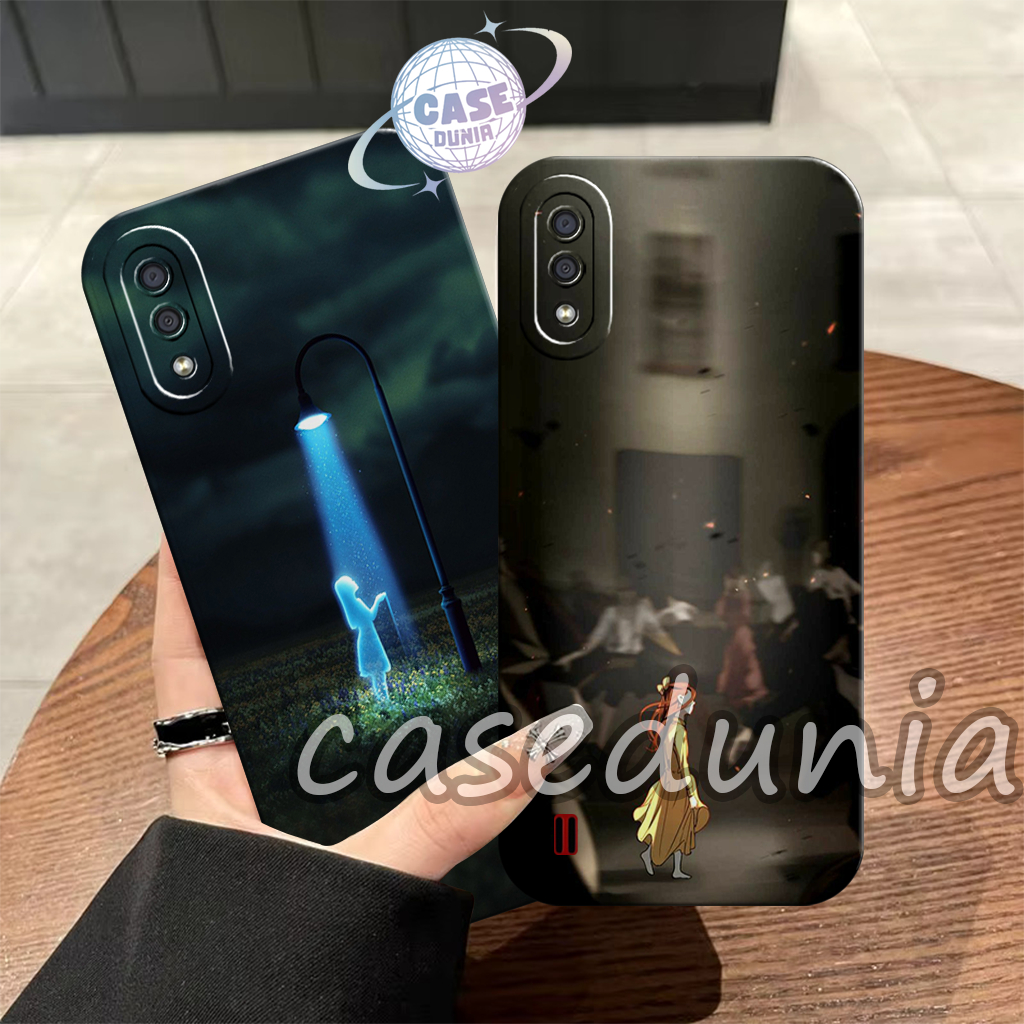 Softcase Samsung A01 - A02 Core - A2 Core - A03 Core Silicone Girl - Premium Softcase - เคส Anti-Fun