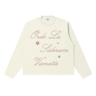 Longsleeve Boxy Pearce - Ordo La Ligh Latte 24s Cotton Combed Unisex Pria dan Wanita