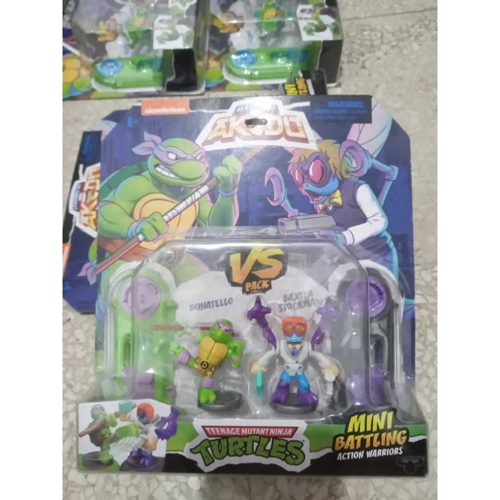 Akedo tmnt doatello vs baxter