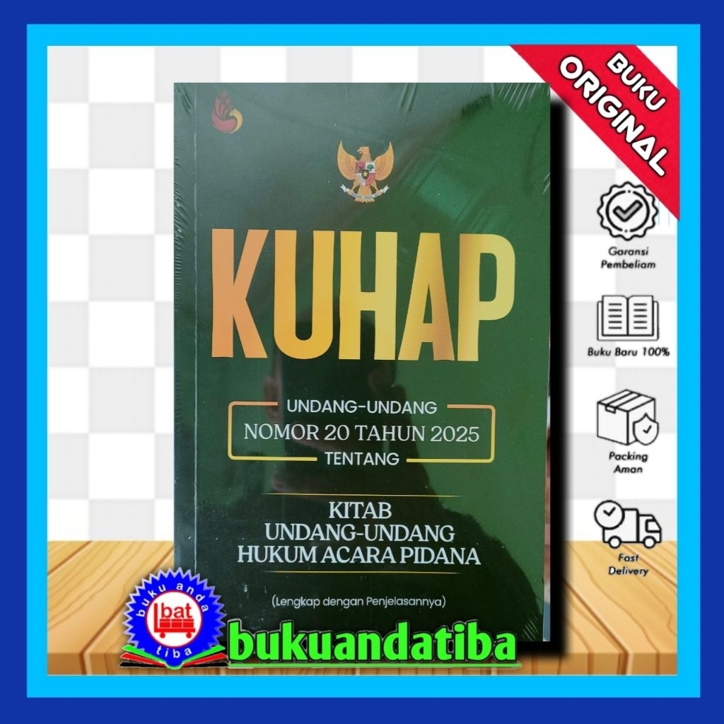 KUHAP 2025 - UU NO. 20 ปี 2025 - EQUIVALENT TO PRESS