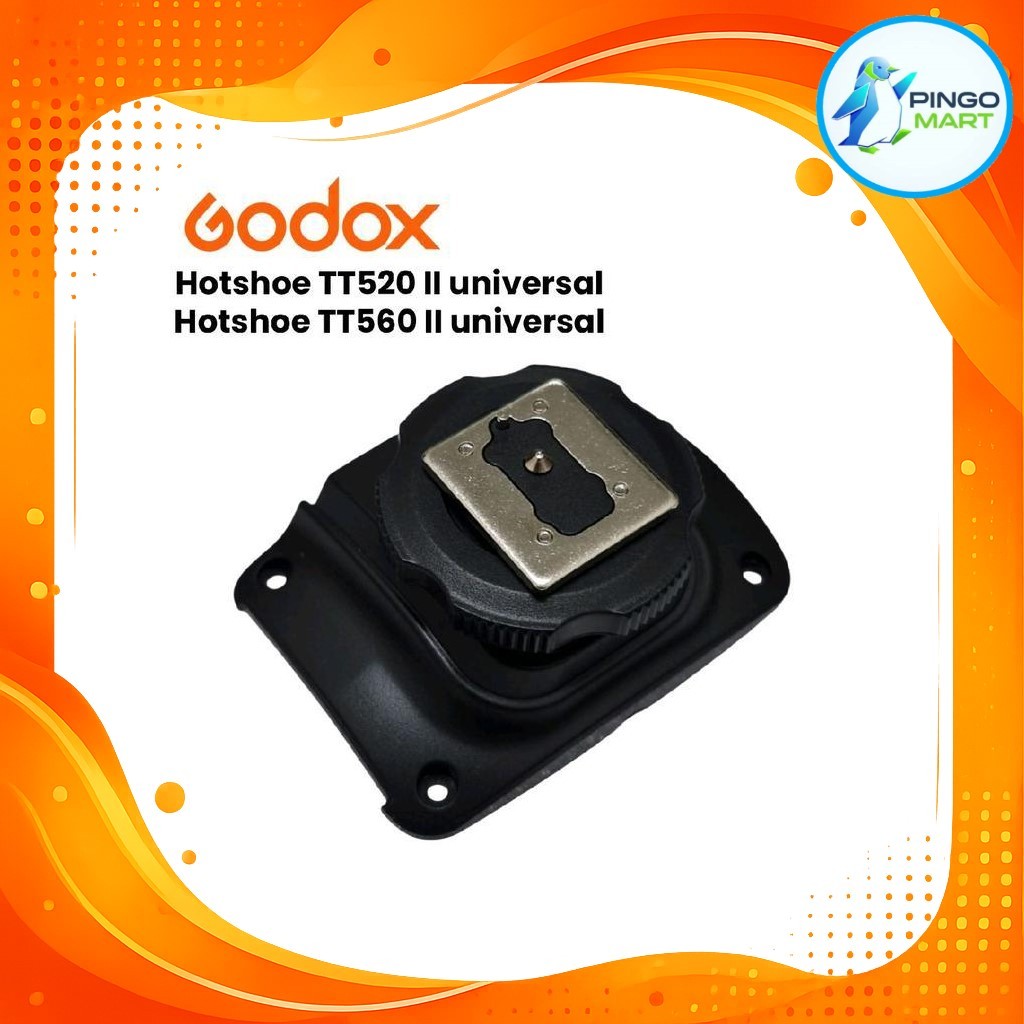 Godox Hot Shoe TT520II universal / TT560II universal สําหรับ Flash Speedlite