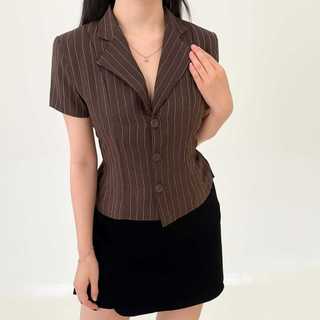 Renatta Blouse Top Atasan Wanita Lengan Pendek