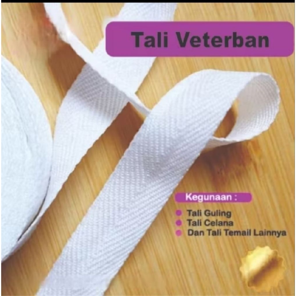(20 เมตร) Veterban Rope Bolster Rope ขนาด 6mm [ AJ ]