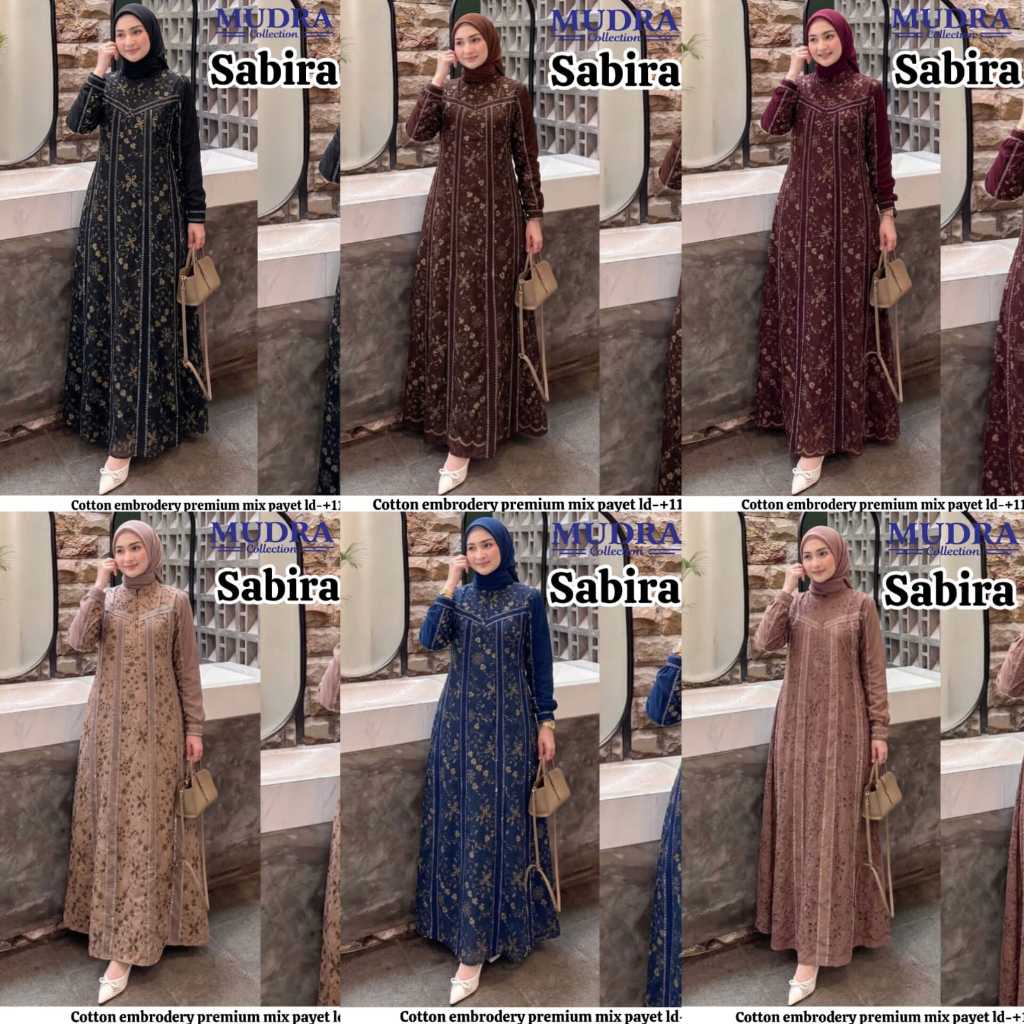เสื้อผ้าผู้หญิง SABIRA DRESS Trend FASHION HQ จาก MuDRa
