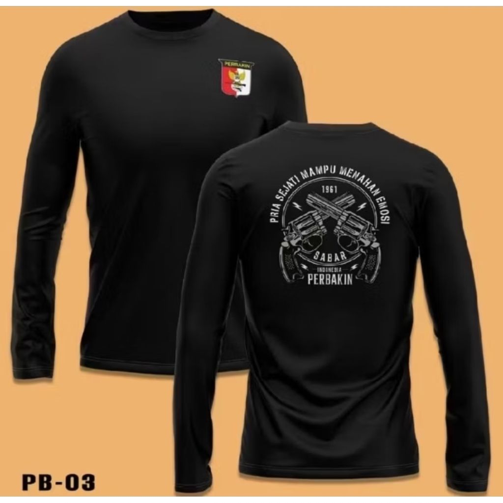 เสื้อยืด LONG-SLEEVED PERBAKIN MAMPU MENANG EMOTION
