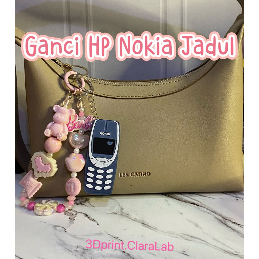 HP GANTUNGAN พวงกุญแจโทรศัพท์มือถือ Nokia รุ่นเก่า/งูเล่นด้วย Nokia 3310: พวงกุญแจเฉพาะสําหรับของขวั