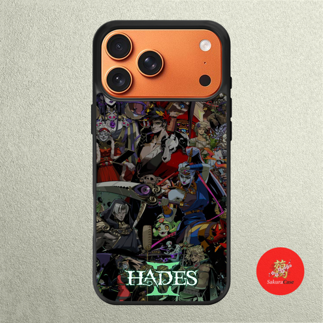 เคส IPhone 17 16 15 14 13 12 11 X XR Xs 8 7 6 5 Plus Pro Max Air Softcase Hades II เกม