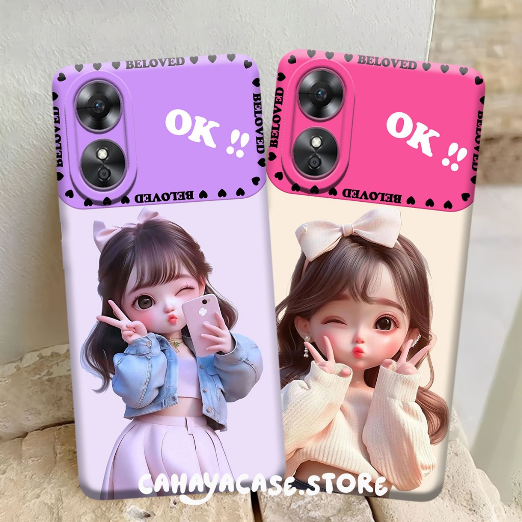 C6 กรณี Hp สําหรับ Oppo A17 A17K ล่าสุด - CMEI - Softcase Oppo A6 Pro A5 Pro A5i A5X A5 PRO A3X A38 
