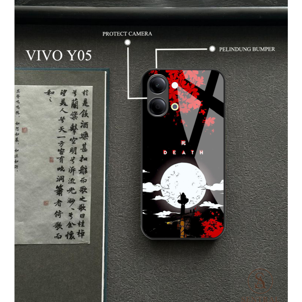 เคส HP Vivo Y05 2026 ฟิล์มกันรอยโทรศัพท์ TPU มันวาวหรูหรา [98]