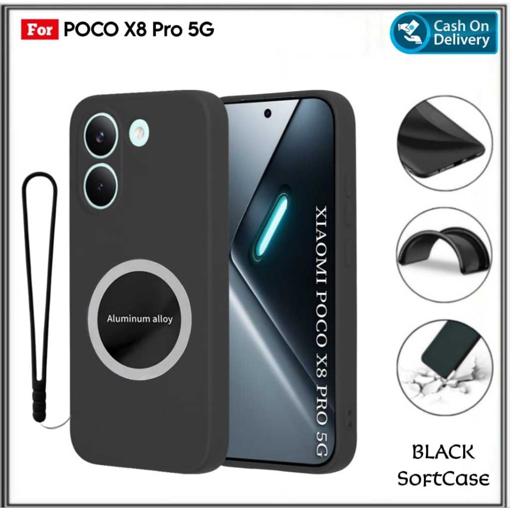 Soft Case Poco X8 Pro 5G SoftCase Premium Dove Matte Protection Back Camera Casing Slim HP Cover DI 