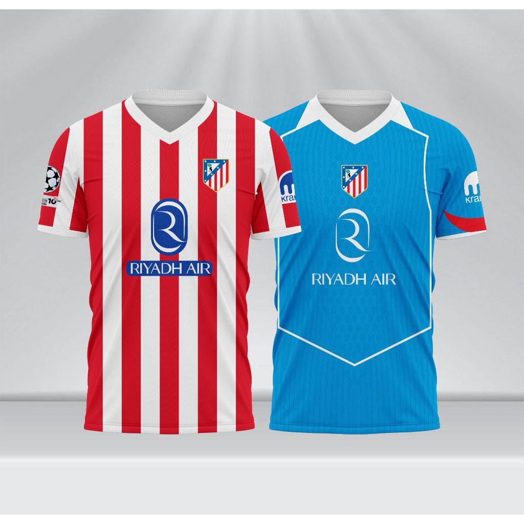 เสื้อ Atletico Home Away GK UCL 2026 พิมพ์เต็ม