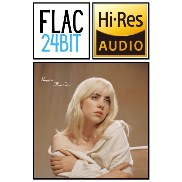 Flac 24 Album Billie Eilish - Happier Than Ever (2021) [E] HiRes