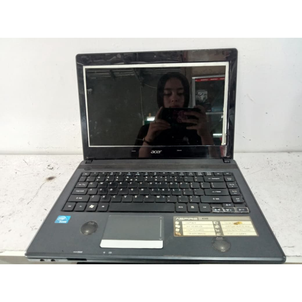 CASING CASE LAPTOP ACER ASPIRE 4349 4349 - BB12G32Mikk SERIES MODEL ZQR พร้อม LCD LED - ercomp1