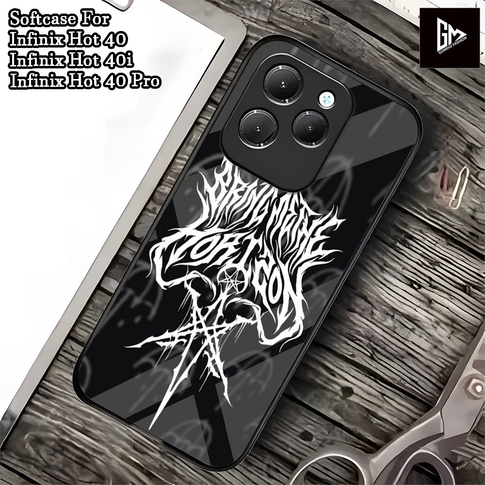 ( 007 ) Softcase Glass Kaca Infinix Hot 40 Infinix Hot 40 Pro Infinix Hot 40i ล่าสุด 2024 Case Infin