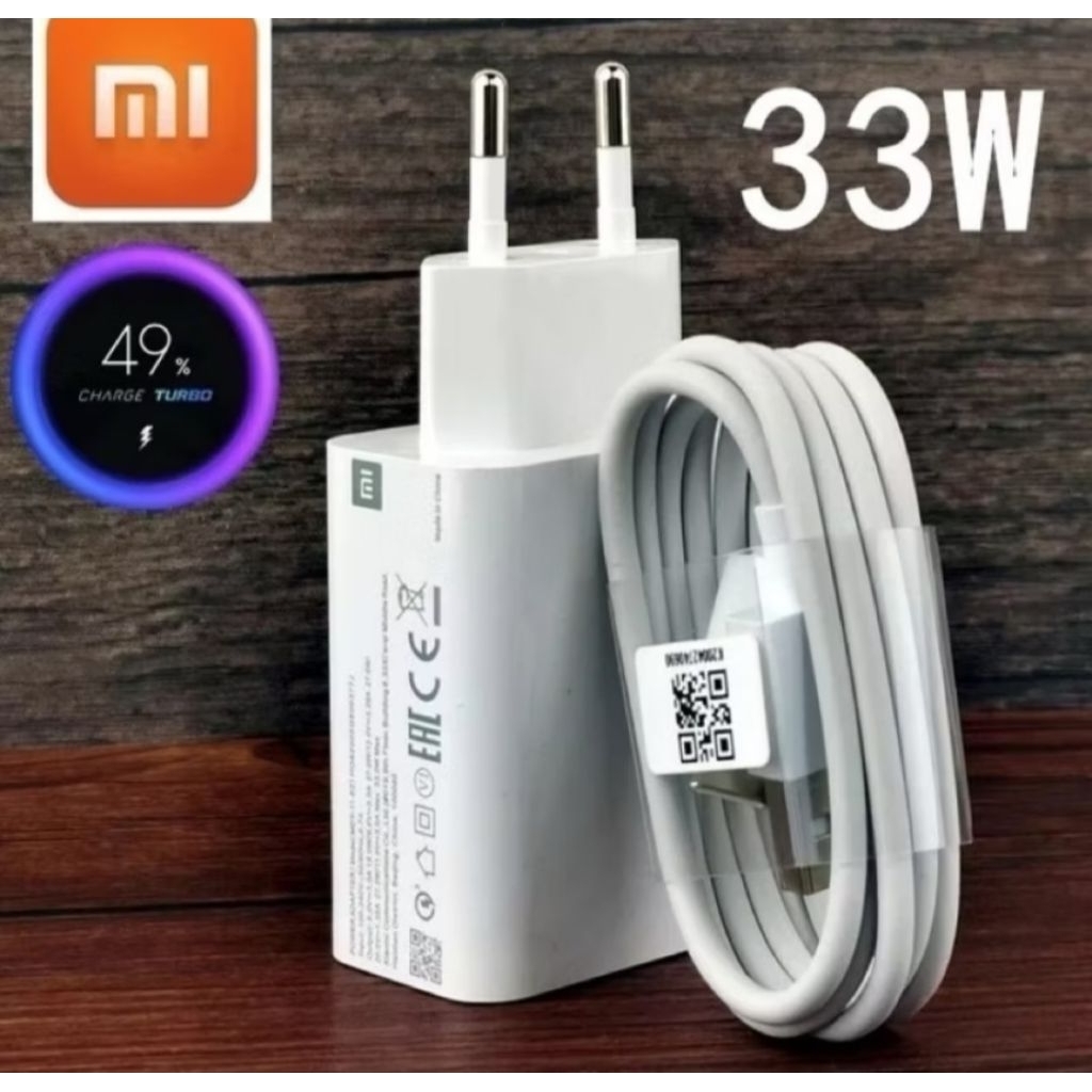 Travel Charger MI 33W สําหรับ Android และ Type c / Charger Casan 33W usb micro และ usb C / Fast char