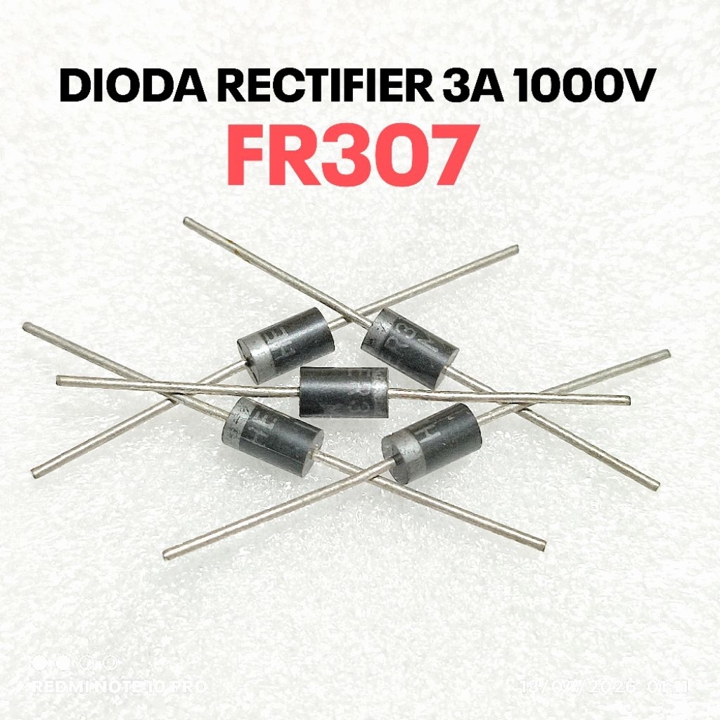 (5 ชิ้น) 3A DIODE FR307 FR 307 DIEDE FR307 1000V