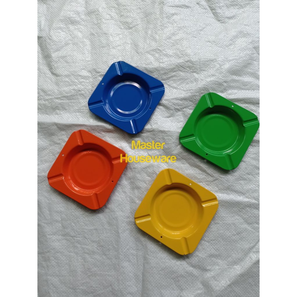 THICK COLORFUL RAINBOW BOX CIGARETTE ASHTRAY