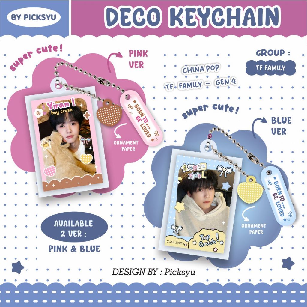 GANTUNGAN TF FAMILY - GEN 4 DECO KEYCHAIN - TF FAMILY KEYCHAIN - GEN 4 - CHINA POP