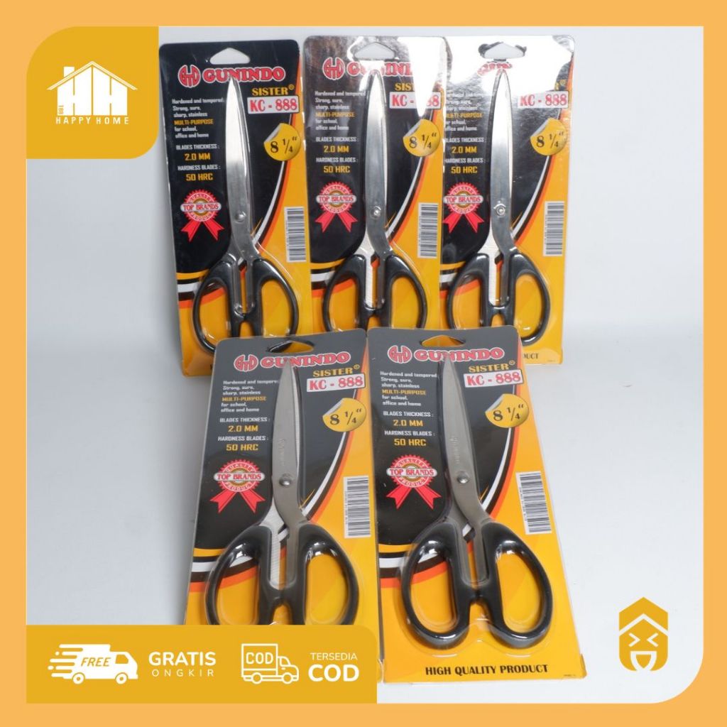 Gunindo Sister KS-818/KA-838/KC-888 กรรไกร