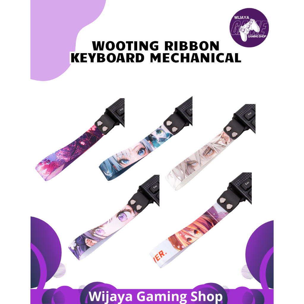 Wooting Keyboard Strap Anime - อุปกรณ์เสริมคีย์บอร์ดแบบกลไก Wooting 60HE
