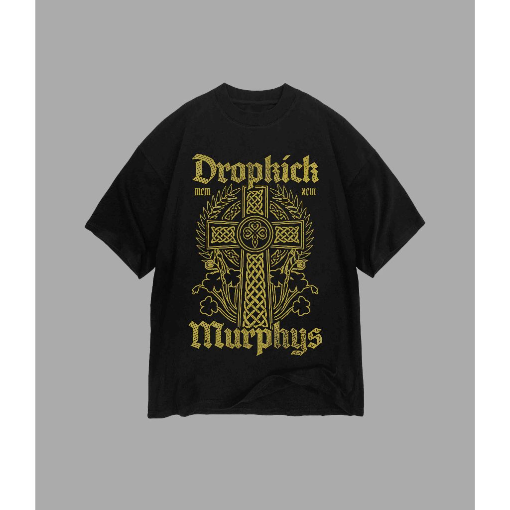 DROPKICK MURPHYS - เสื้อยืด CELTIC CROSS