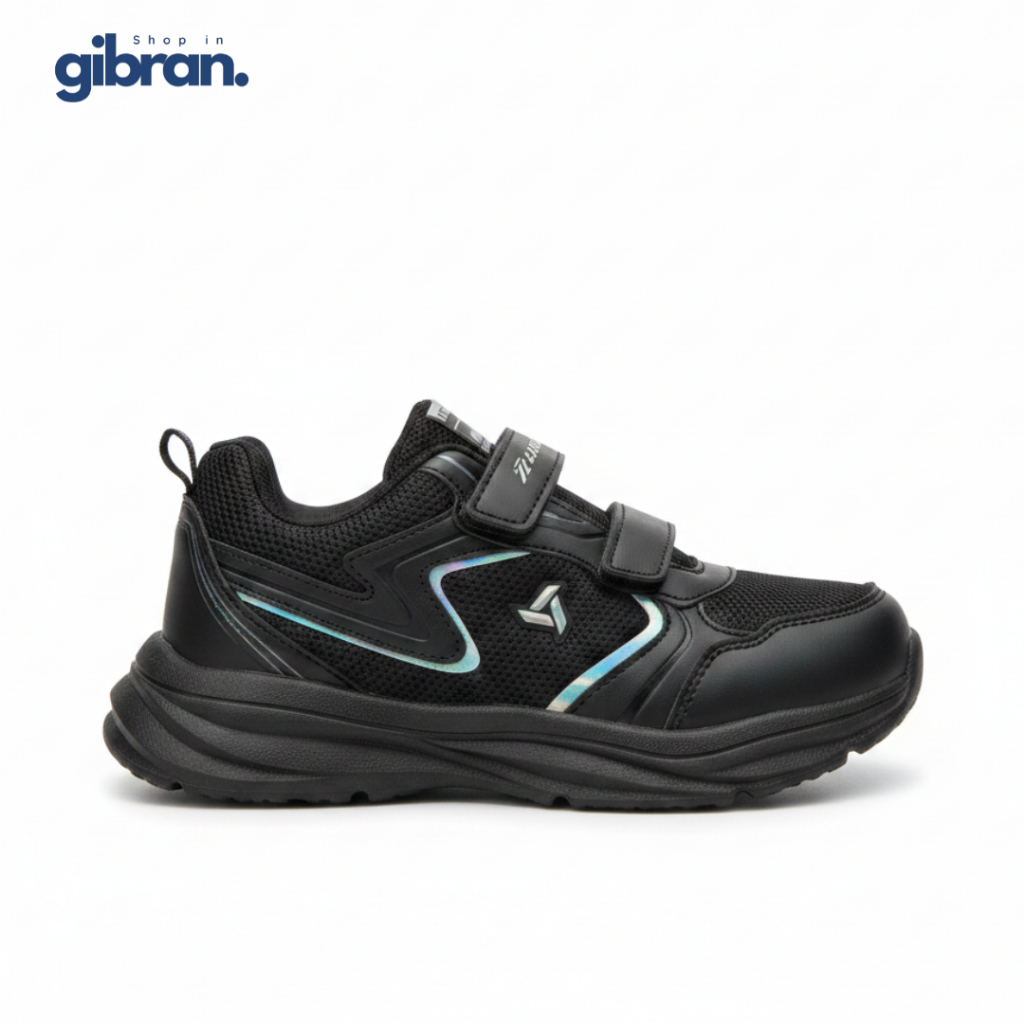 PRO ATT ISO 662 V BLACK 35-38 รองเท้าผ้าใบสีดําล้วน Unisex Infinity-Flex Pro